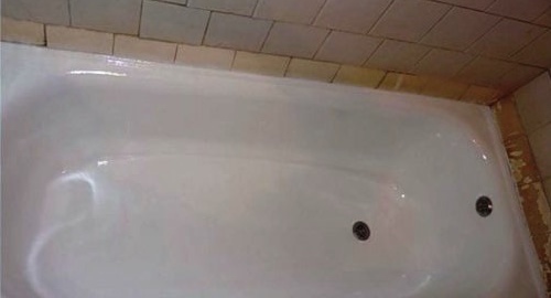 Реставрация ванны жидким акрилом | Хорошёвская